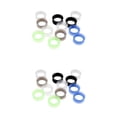 thumbnail image 1 of segolike 24 Solid Silicone Double Flared Plug Ear Stretching Expander 16mm 18mm, 1 of 9