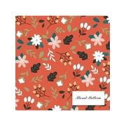 ANZON MORIES 9 Sheets Gift-Wrapping Paper , 3 Patterns, 27.5x17.5”, 3.35 Sq. Ft/Each, Unique Floral Design Soft Strong 80 GSM Kraft Paper Roll