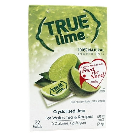 True Lime For Your Water, 32 Single Serve Packets ...