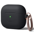 thumbnail image 1 of Funda de silicona Elago compatible con AirPods 3 con mosquetón, 1 of 9