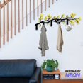 thumbnail image 3 of Handmadetneonsign Leaf Coat Rack Wall Hanger, Leaf Branch Metal Wall Hooks, Tree Keys Holder Home Decor 74790, 3 of 5