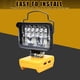 thumbnail image 4 of Para , Luz de Trabajo LED con Batería de Iones de Litio de 20 V, Linterna Redonda de 3 Pulgadas, Reflector de Emergencia Portátil, Lámpara para Acampar, 4 of 5