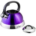 thumbnail image 3 of Mr. Coffee Flintshire 1.75 Quart Whistling Stovetop Tea Kettle in Purple, 3 of 4