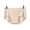 Beige, variant on Ohufall Cotton Women's Briefs Plus Size High Waist Underwear Breathable Soft Daily Panties