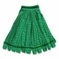 thumbnail image 2 of Microfiber Tube Wet Mop, Microfiber/Polyester, Medium, Green | Bundle of 10, 2 of 2