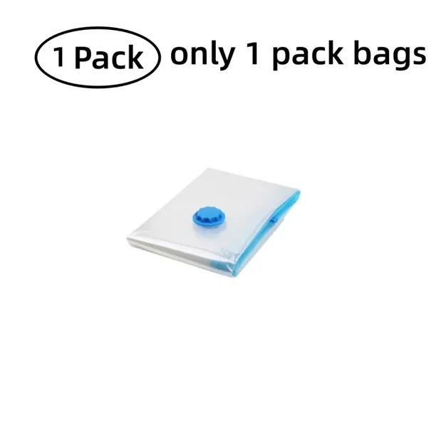 Bolsas de almacenamiento al vacío, organizador de armario, bolsa de sellado al vacío, bolsas de ahorro de espacio para ropa, Almohada, manta, paquete de bolsa de vacío de viaje
