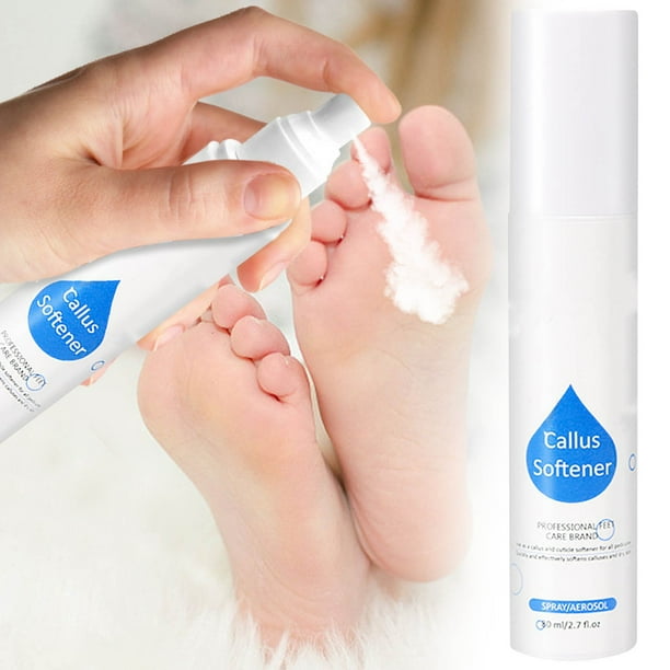 Pisexur Belleza Maquillaje Spray exfoliante para pies That Dead Foot Peeling Spray Suaviza los callos Reparación de callos Spray para la salud de los pies 80 mlpara mujeres y hombres