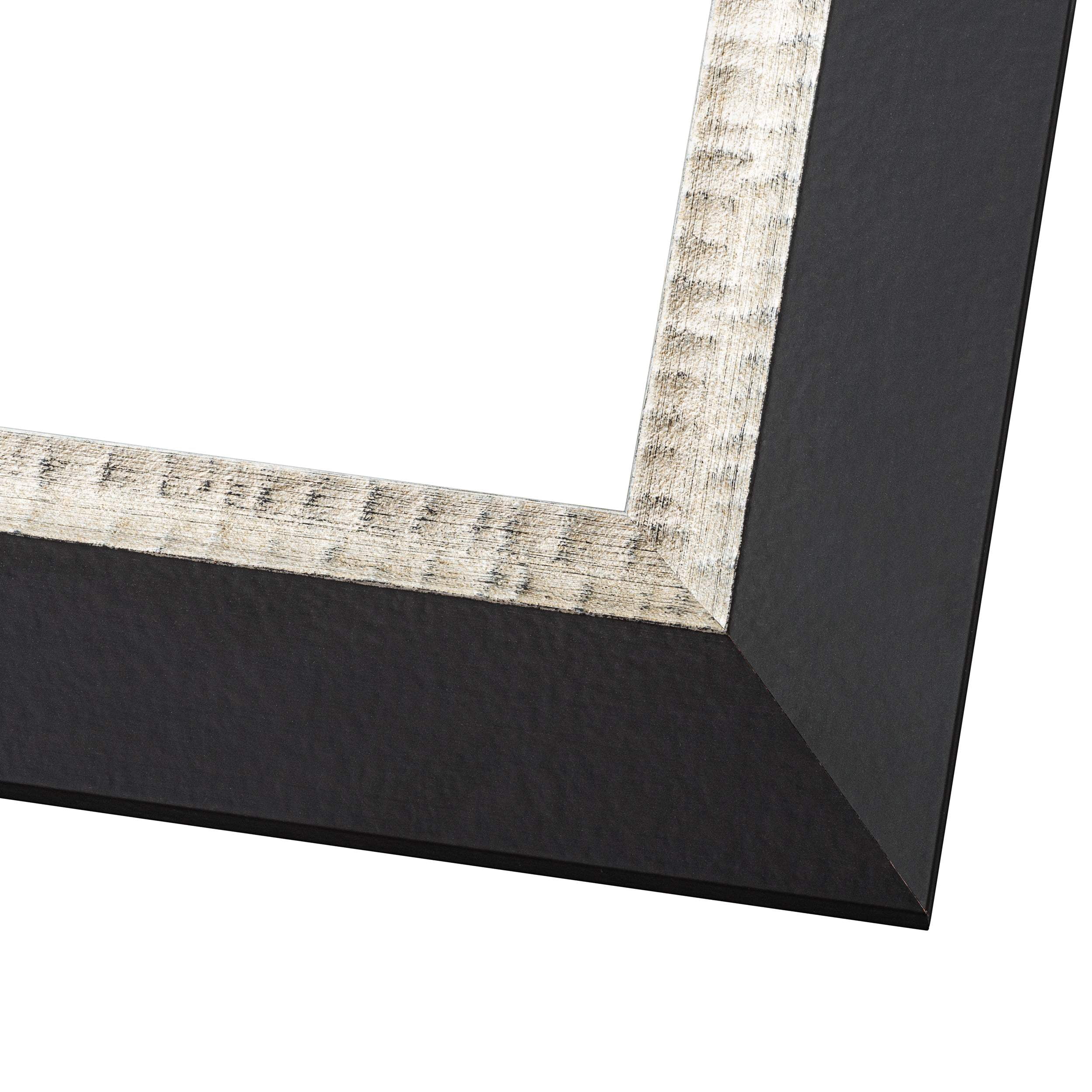 18x24 Frame Black Real Wood Picture Frame Width 2.25 Inches | Interior Frame Depth 0.5 Inches |