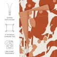 thumbnail image 4 of Noble Linens Clay Boho Flower Reversible 3-Piece Duvet Cover Set, King/Cal King, 4 of 11