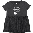 thumbnail image 3 of Inktastic Someone in Idaho Loves Me Girls Baby Dress, 3 of 5
