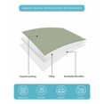 thumbnail image 5 of Quilts Twin-XL Size Bedding Set, Coastal Coral Lightweight Quilted Comforter, Sage Green Ocean Marine Nautical Beach Soft Reversible Bedspread Coverlet with Pillow Covers for All Season, 68" x 98", 5 of 7