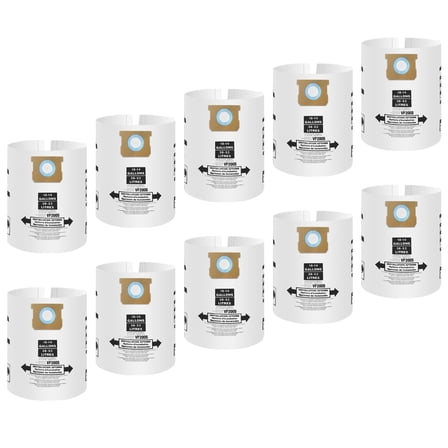 10-14 Gallon Collector Bags 2.48Inch Ports Fine Collection Vacuum Filter Bags Dry Accessories