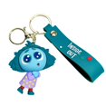 thumbnail image 5 of 30PCS Set wholesale Inside Out keychain Plush Cartoon Character keychain Pendant Personality Creative Glue Doll Small Pendant, 5 of 5