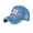 Sky Blue, variant on Men's American Flag Baseball Cap Embroidery - Cotton Washed Adjustable USA Dad Hat for Women