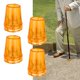 thumbnail image 1 of 4 Piezas Puntas de Muleta Fernando Accesorios Antideslizante Durable Heavy Duty Agujero Amarillo 25 mm, 1 of 8