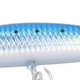 thumbnail image 2 of Señuelo que se hunde para pesca en el mar, accesorio de cebo para ojos de simulación Artificial de plástico de acero inoxidable, 60g, azul YUNYI BRAND  Deportes, 2 of 8