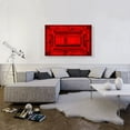 thumbnail image 2 of ARTCANVAS Ruby Red Emerald Cut Diamond Jewel Canvas Art Print - Size: 40" x 26" (1.50" Deep), 2 of 9