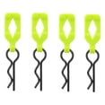 thumbnail image 3 of 4 Uds. Pinzas metálicas para carrocería de telemando para modelo de telemando 1:10, accesorios de repuesto Verde CUTICAT Clips de carcasa de coche RC, 3 of 6