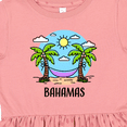 thumbnail image 4 of Inktastic Summer Vacation in the Bahamas Girls Toddler Dress, 4 of 5