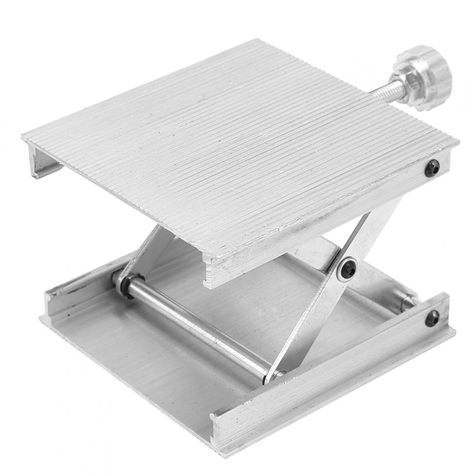 Produktbild von Aluminium Lab Lift Stand 90x90mm - Verstellbarer Tischständer Für Experimente Bis 90mm Hub