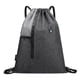 thumbnail image 1 of Minnieouse empacable con cordón Bolsillo lateral Auricular Agujero Monedero ajustable Llave Bolsa para teléfono móvil Camping Viajar Envolturas para manijas de equipaje gris claro, 1 of 6