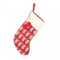 thumbnail image 2 of Calcetín navideño para decoración colgante, bolsa de almacenamiento reutilizable, bolsa de regalo para dulces, medias colgantes para chimenea para Árbol, 2 of 8