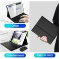 thumbnail image 7 of Keyboard Case with Mouse for Xiaomi Redmi Pad 10.61 inch 2022 - Protective Stand Cover with Bluetooth Detachable Magnetic Keyboard / Wireless Mouse / Pencil Holder, 7 of 7