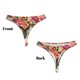 thumbnail image 3 of Balery Butterflies And Flowers Painting Tangas de Algodón para Mujer con Estampado – Ropa Interior Sexy, Transpirable, G-string-Small, 3 of 6