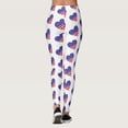 thumbnail image 4 of WILLBEST Leggings de Yoga de Cintura Alta Con Estampado Del 4 de Julio Para Mujer, Para Correr, Gimnasio, Fitness, Compresión, Entrenamiento, Talla 71 Mediana, 4 of 6