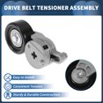 thumbnail image 4 of Conjunto de tensor de correa de transmisión para Toyota Highlander L4 2.7L 2009-2019 No.166200V051/1662036011 Metal 1 Pc, 4 of 7