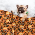 thumbnail image 3 of Yiaed Happy Halloween1 Print Dog Blankets-Cat Blanket Washable for Couch Protection,Puppy Blanket, Soft Plush Reversible Throw Furniture Protector-, 3 of 8