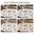 thumbnail image 7 of ODIKA 8'x10' Washable Area Rug Non-Slip Chair-Friendly Mat Scattered Roses Symmetrical Border Vintage Cottage Garden Style for Dining Room, Large Office, Lounge, 7 of 7