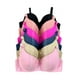 thumbnail image 2 of Paquete Con 6 Brasier Tatys Fashion Copa D, Pack Con 6 Colores Diferentes, 2 of 5