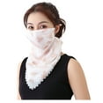 thumbnail image 1 of PEIXUN Women Sun Protection Print Scarf Dustproof Neck Scarf Masks, 1 of 2