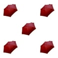 thumbnail image 2 of maskred Windproof And Rainproof Umbrella With Retractable Handle For Any Weather Condition Folding Sun Umbrellas Lifting wine red 5Set, 2 of 6