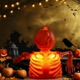 thumbnail image 6 of Costeam Plastic Lantern Pumpkins with Spooky Lights - Battery Operated Lighted Pumpkins for Outdoor,Indoor,Haunted House,Porch Decoration 2025 new, 6 of 6