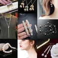 thumbnail image 5 of HOOUN Natural Freshwater Pearl High Quality Irregular Loose Beads for Jewelry Making-Nearround-8-9mm, 5 of 8