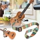 thumbnail image 4 of Wartleves Correa de guitarra con patrón étnico estilo hawaiano Correa de ukelele ajustable con gancho, 4 of 6