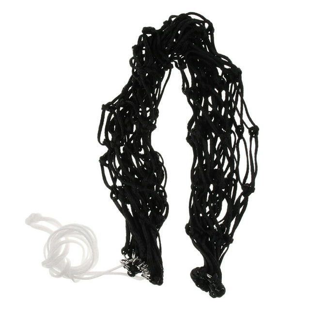 pitrice Durable 92cm/ 36" Nylon Slow Feed Hay Net for Horses 10 Mesh Hole Black