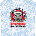 thumbnail image 4 of Inktastic I Want a Hippopotamus for Christmas T-Shirt, 4 of 5