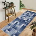 thumbnail image 3 of Modern Geometric Patchwork Area Rug 2x6 Runner Rugs for Living Room, Soft Throw Carpet Floor Decor for Entryway Dining Room Office Nursery Blue, 3 of 6