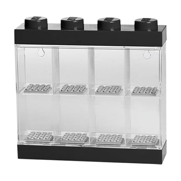 LEGO Minifigure Display Case 8, Black