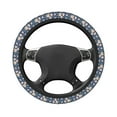 thumbnail image 3 of Haiem Flower Print Steering Wheel Cover 15 Inches for Women Men, Neoprene Anti-Slip Cute Car Steering Wheel Grip Wrap Car Accessories Protective Case Cover for Vehicle Truck SUV, 3 of 8
