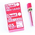 thumbnail image 1 of fafa-Red Colour Lead Refills, 12 Leads Per Tube, HB Grade, 0.5mm, 1 of 4