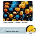 thumbnail image 2 of Basketball Non-Slip Polyester Door Rug Chair Mat Kitchen Rugs, Machine Washable, 2 of 6