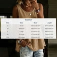 thumbnail image 3 of Mifsaly Loose Fitting Tank Tops for Women Tiered Linen Sleeveless Top Ruffle Hem Lightweight Flowy Cami Shirts Boho Summer Beach Vacation Clothes L, 3 of 7