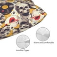 thumbnail image 3 of Yiaed lips record rock Skull Print Brushed Microfiber Envelope Pillowcases, Standard,Envelope Closure Pillow Cases(No pillow core)-14"x20", 3 of 6