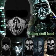 Tactical Balaclava Skeleton Ghost Skull Full Face Mask Windproof Ski Hallow