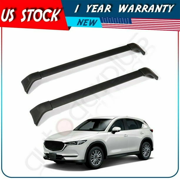 Fits 2017 2018 2019 Mazda CX5 Cross Bars (Roof Rack Required