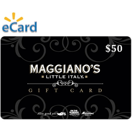 Maggiano's $50 Gift Card (email Delivery) (Best Gift Certificates For Couples)